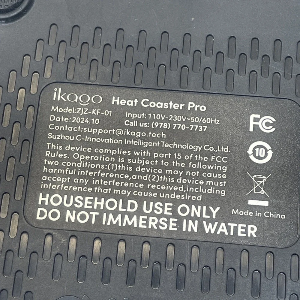 Ikago Smart Heated Coffee Mug Warmer Heated Mug Warmer with Auto Shut Off Tested